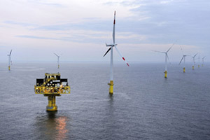 Seit Mai 2011 ist erster kommerzieller Windkraft-Park in Betrieb.