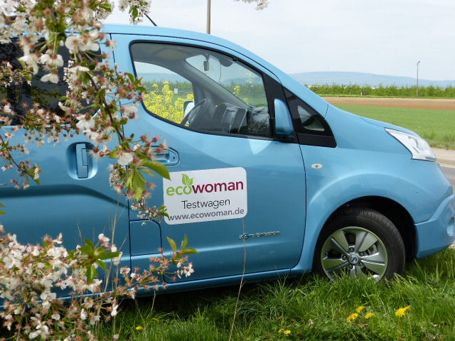 Ecowoman Testmobil Nissan e-NV 200