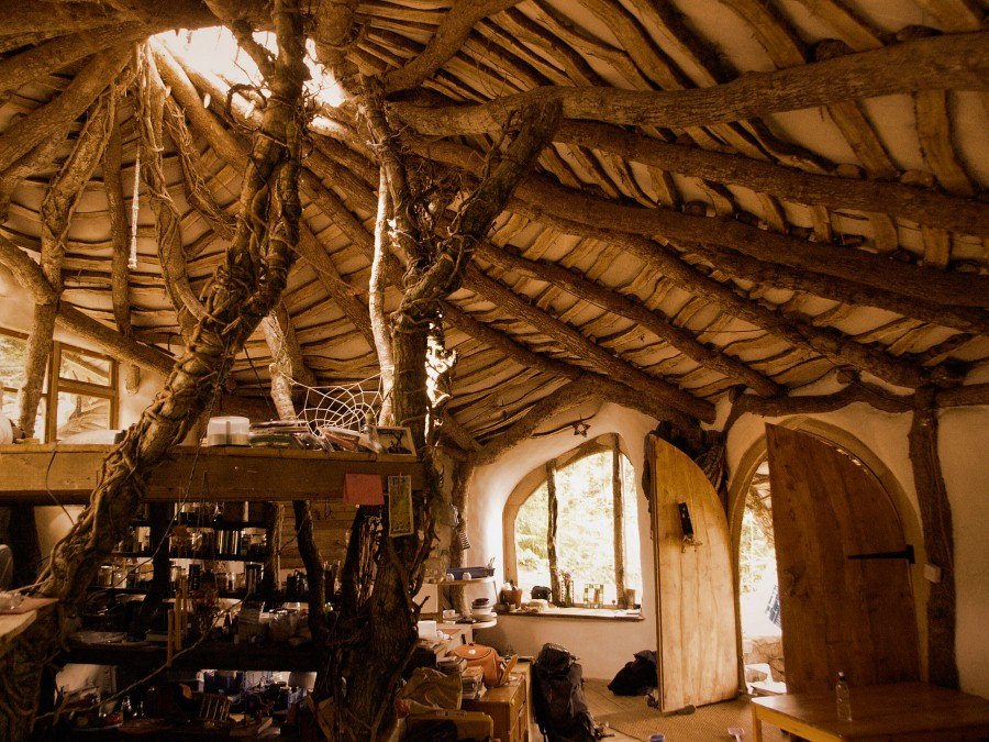 Bilder Eines Hauses Wie Eines Der Hobbits In Herr Der Ringe
