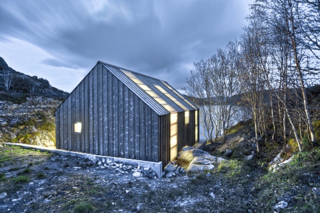 Nachhaltige Architektur: Haus aus Recycling Materialien