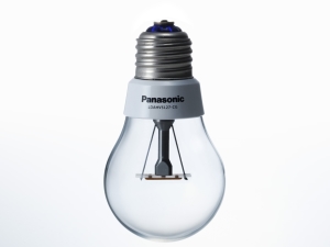 LED-Energiesparlampen: Prämiertes Design von Panasonic im Glühbirnen-Look