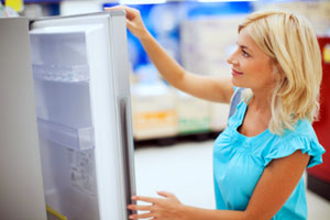 Stromsparen im Haushalt: Neuer Kühlschrank hat viel Sparpotenzial. 