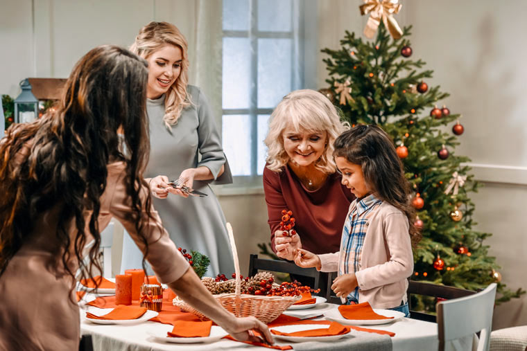 Tipps für nachhaltige Weihnachts-Tischdekoration