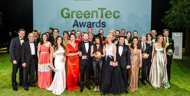 Es gibt viele Nachhaltigkeitspreise, doch kaum einer hat eine solche Öffentlichkeitswirkung wie die Green Tec Awards.