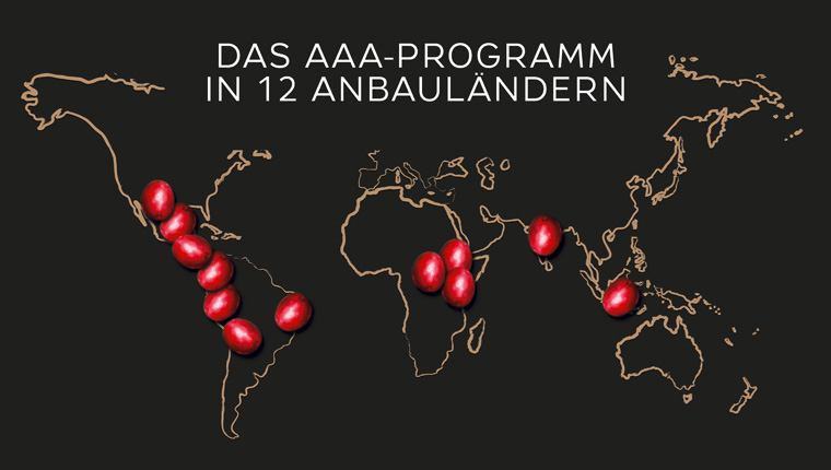AAA-Programm in 12 Anbauländern