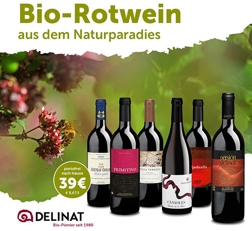 Bio-Rotwein