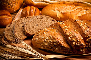 Mit Brot kann nachhaltig geheizt werden.