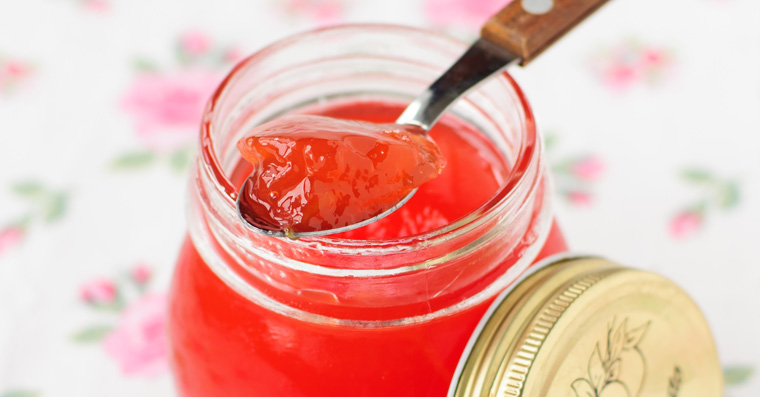 Wassermelonenschale Marmelade/Traditionelles Rezept