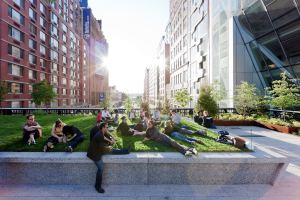 Der High Line Park in New York: Nachhaltige Stadtentwicklung und Garten-Reise-Ziel.