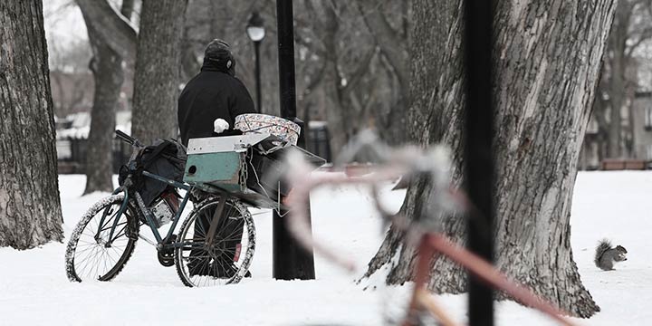 Obdachlose brauchen im Winter dringend unsere Hilfe