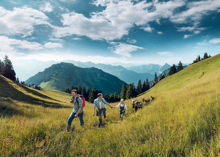 Sommerurlaub in der Schweiz - unvergessliche Ferien auf der Alp