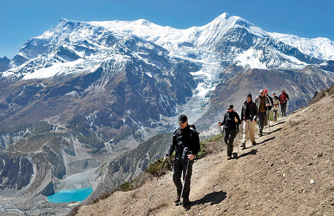 Der Annapurna ist ein Berg des Himalayas und eher für fortgeschrittene Wanderer geeignet © Wikinger