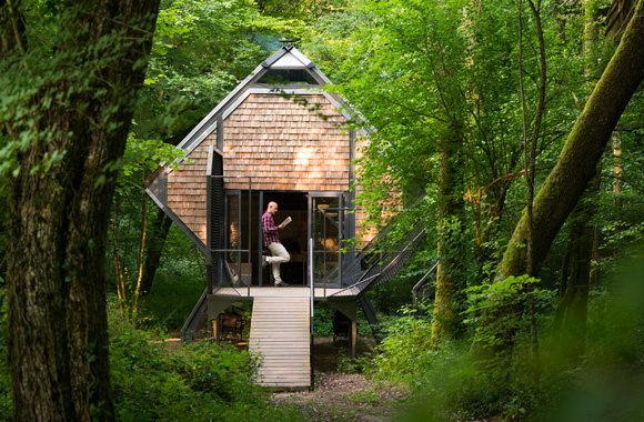 Le Vent des Forêts: Künstlerhäuser in der Natur