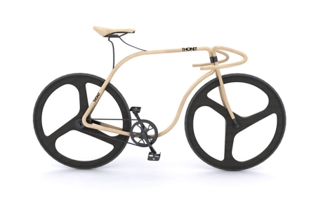 Thonet-Bike nach Entwürfen von Andy Martin: Luxusrad aus Holz