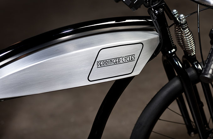Das Herzstück des E-Bikes ist ein effizienter Elektromotor © Derringer Cycles