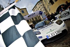 Die Sieger der e-miglia 2011 Rallye für Elektrofahrzeuge stehen fest.
