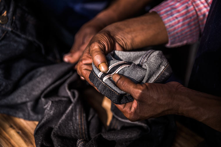 Faire Jeans aus Bangladesh - Natural Indigo Selvedge Projekt