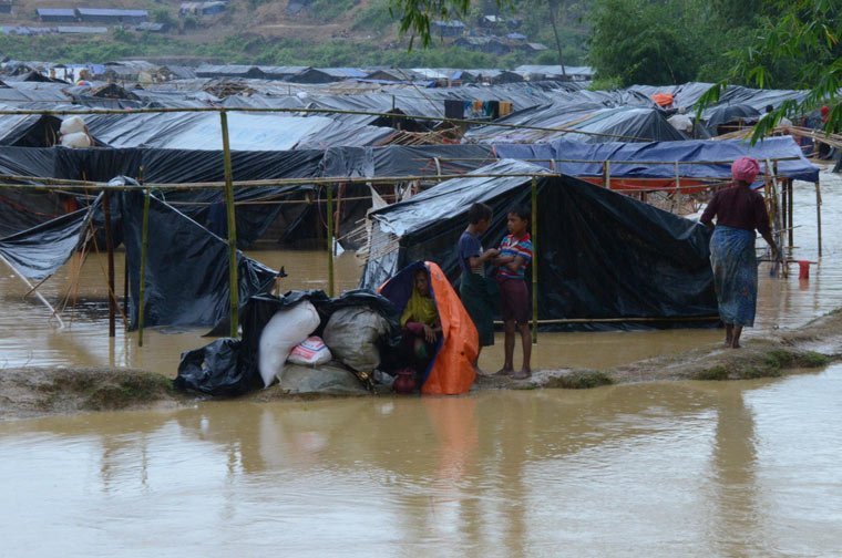Im Krisengebiet Myanmar und Bangladesch wird dringend Hilfe benötigt