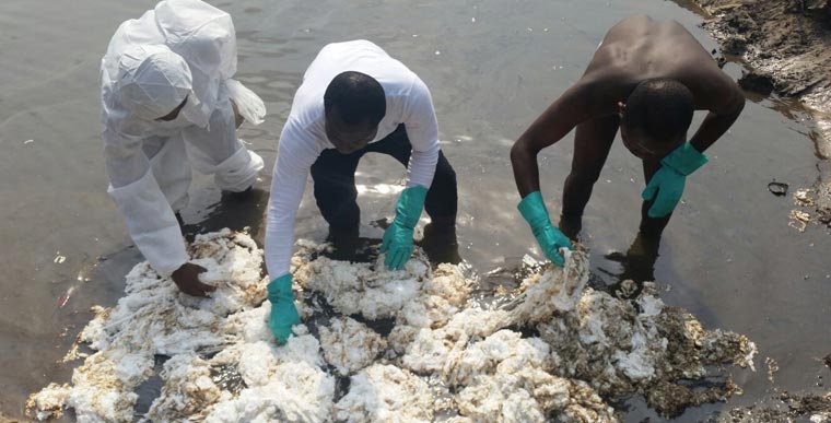 Im April dieses Jahres wird OEOO mit den Demonstrationen für das erste große Reinigungsprojekt im Nigerdelta beginnen