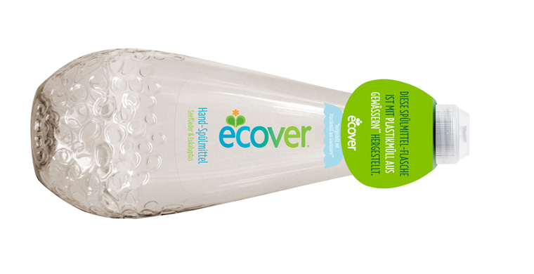 Die Recycelte Spülmittelflasche von Ecover