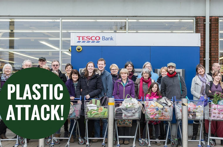 Plastic Attack: Lass deinen Müll im Supermarkt