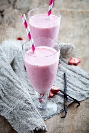 Leckerer Erdbeer-Joghurt-Drink ©iStockphotos